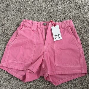 Urban Outfitters BDG High Waist Pink Shorts